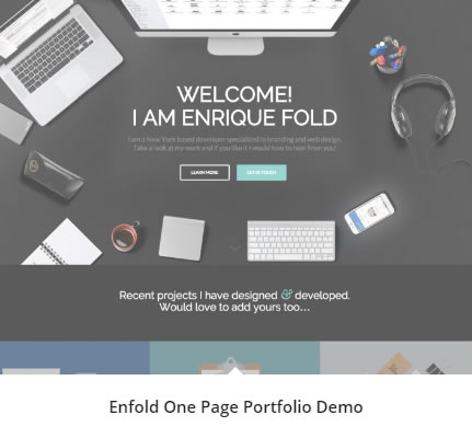 02 Onepage portfolio